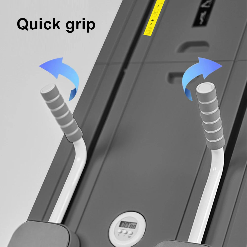 Fitness Plate Abdominal Board Non Slip Push up Board Automatic Rebound Leg & Arm Toner Pilates Reformer Set for Muscle Curling