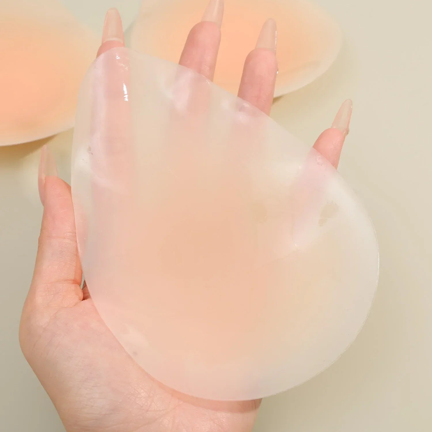 New Summer Water Droplet Nipple Cover Lift Up Bras Stickers Women Chest Reusable Strapless Bras No Glue Sticky Nipple Covers