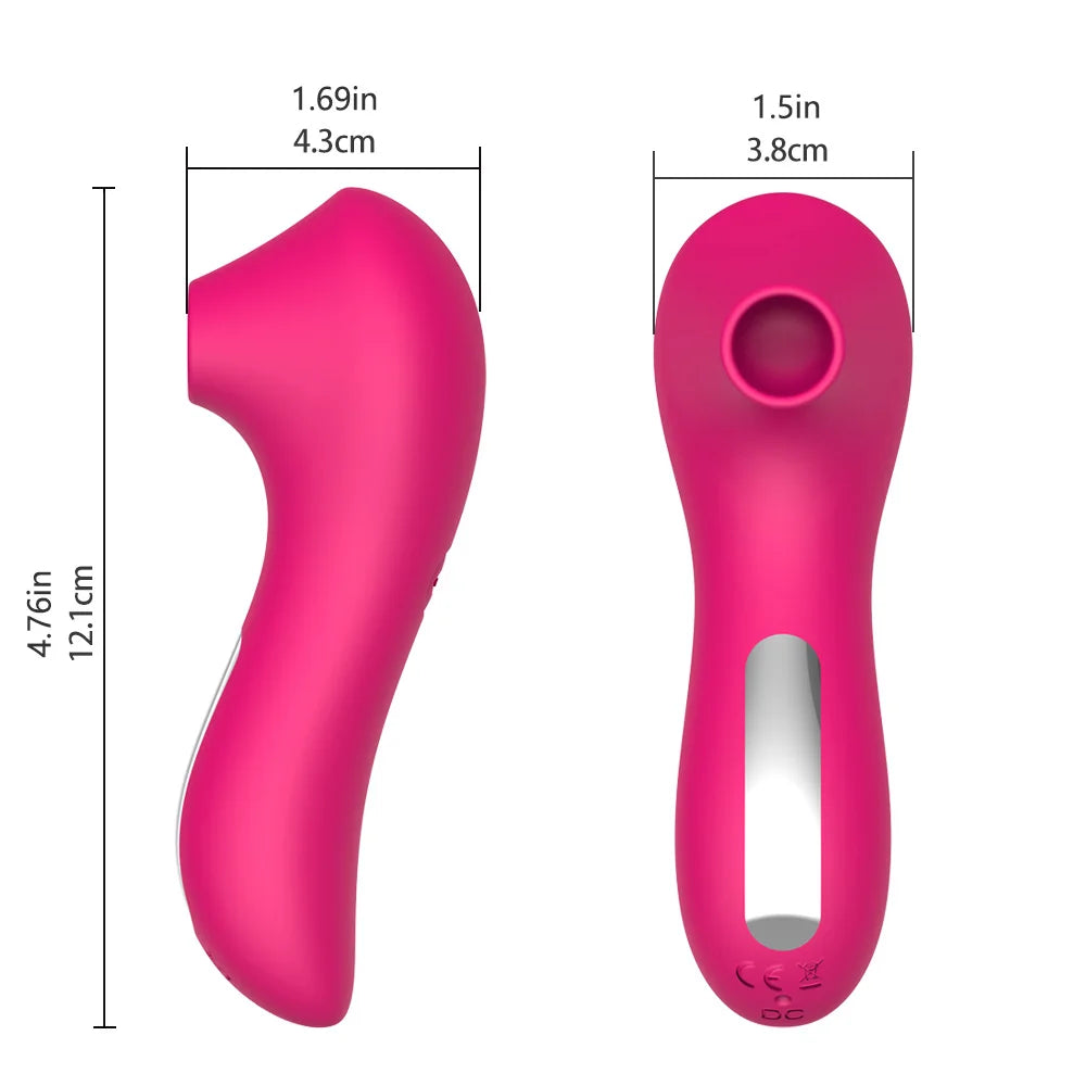 Silicone Clitoral Nipple Sucking Vibrator, Clitoral Anal Stimulator, Sex Toys for Beginners, Couples, Adult Sexy Toys, Sex Toys