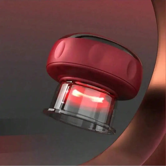 Electric Vacuum Cupping, Scraping, Skin Massage Device, Body Heating, Scraping, Suction Cup Treatment Set, Health and Portabilit