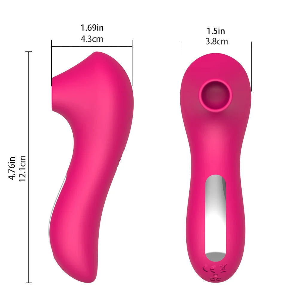 Silicone Clitoral Nipple Sucking Vibrator, Clitoral Anal Stimulator, Sex Toys for Beginners, Couples, Adult Sexy Toys, Sex Toys
