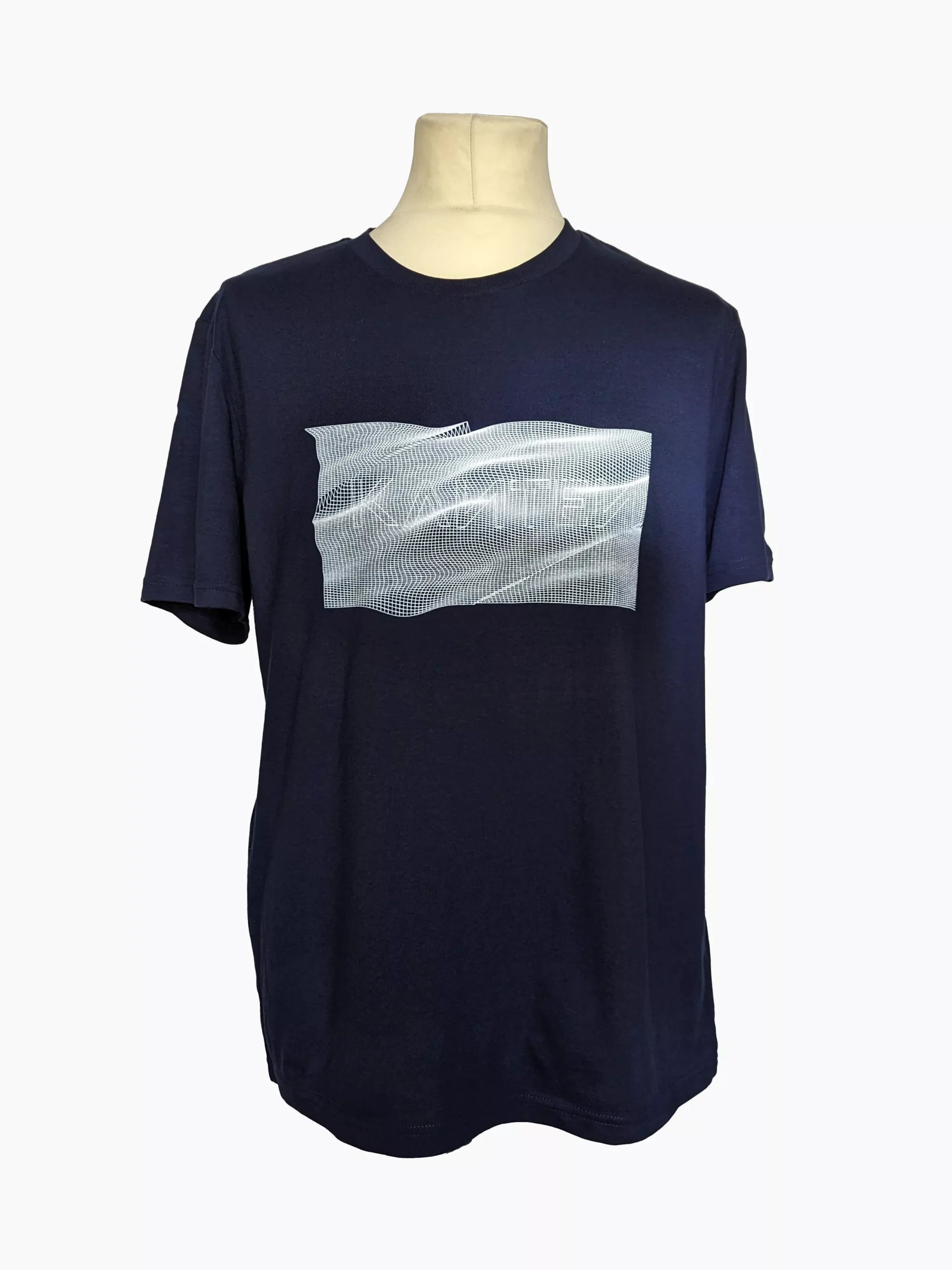T-shirt Densen - Navy-1