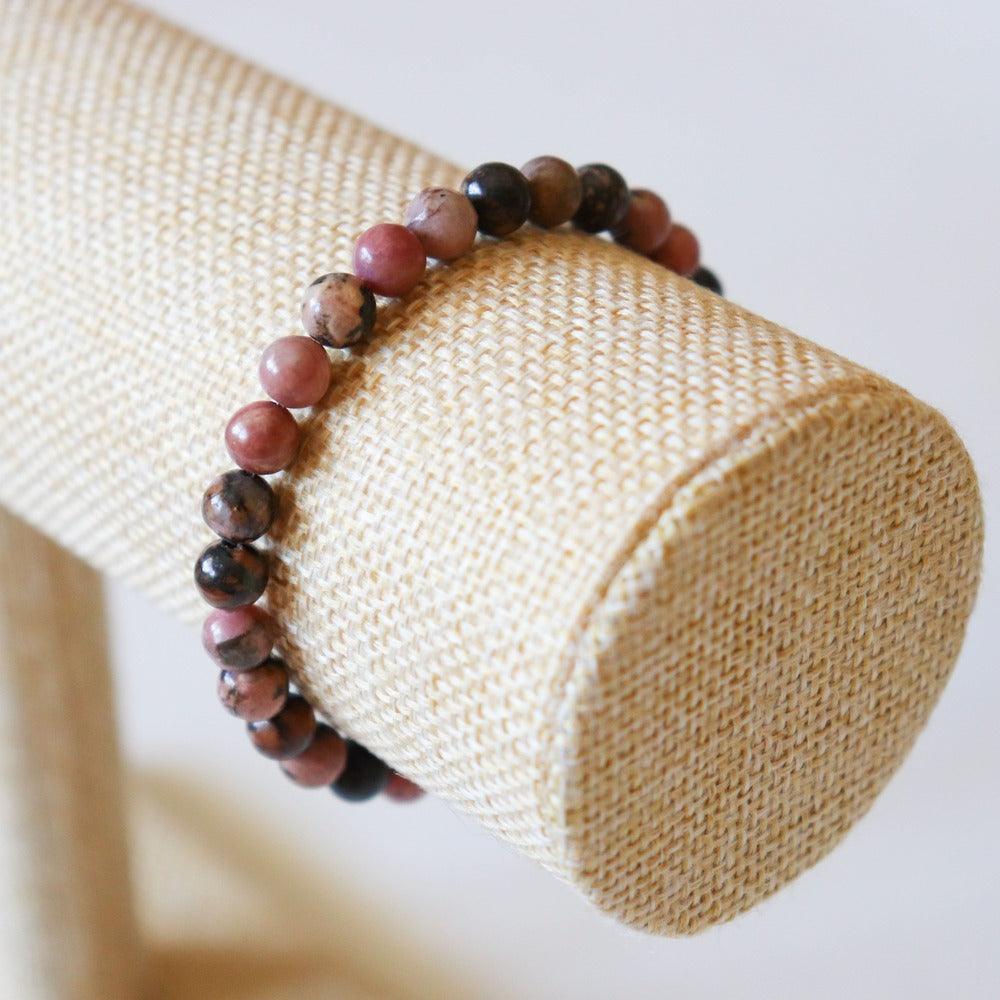 Bracelet en Rhodonite-4