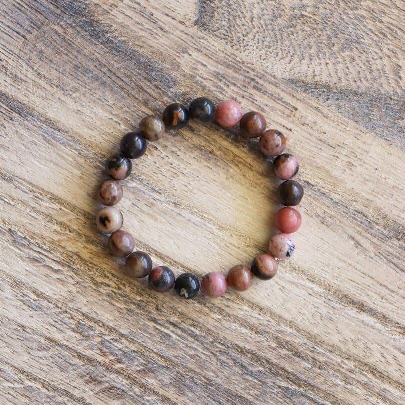 Bracelet en Rhodonite-3