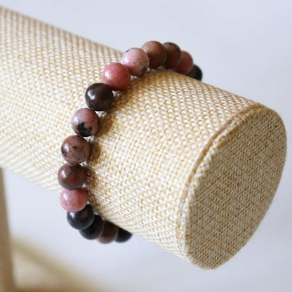 Bracelet en Rhodonite-2